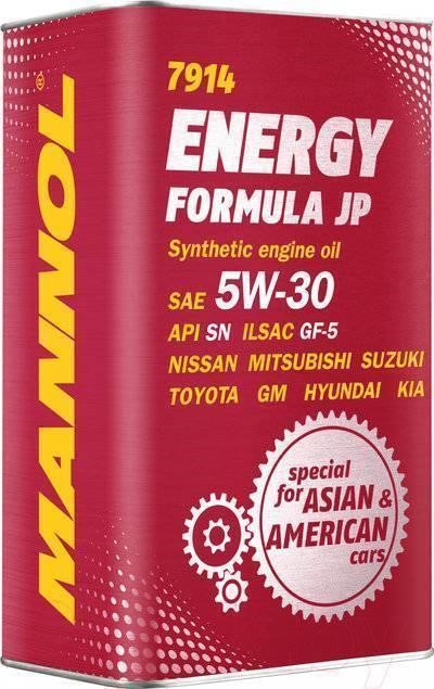 Mannol MN7914-4ME Engine oil Mannol 7914 Energy Formula Jp 5W-30, 4L MN79144ME