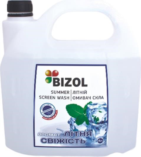 Bizol B1354 Summer windshield washer fluid, Summer freshness, 4l B1354