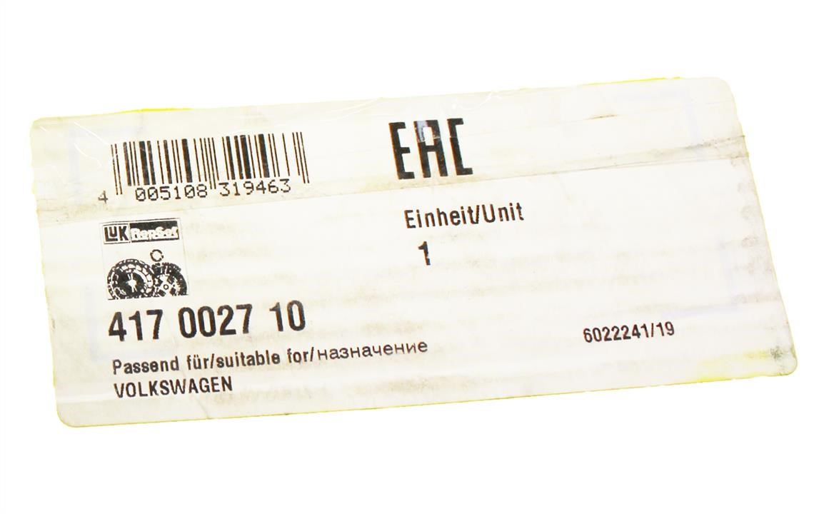 Buy Luk 417002710 – good price at EXIST.AE!