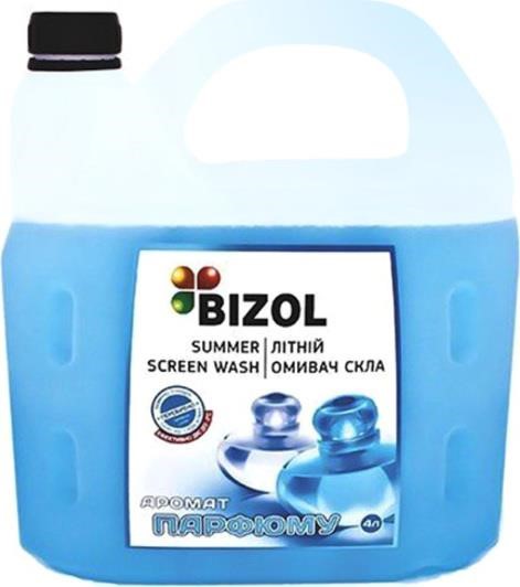 Bizol B1352 Summer windshield washer fluid, Perfume, 4l B1352