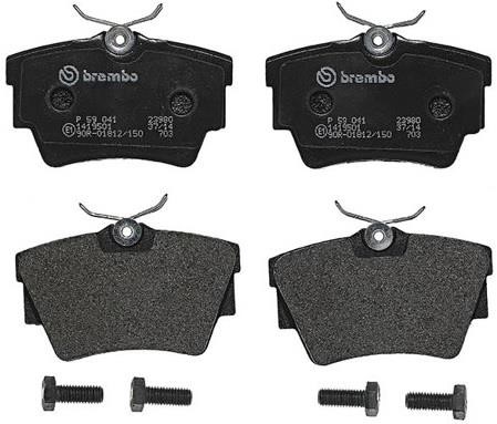 Brembo P 59 041 Brake Pad Set, disc brake P59041