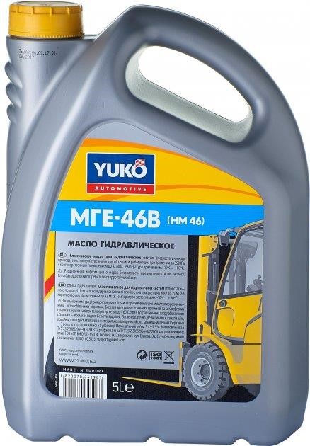 Yuko 4820070241983 Hydraulic oil YUKO МГЕ-46В (НМ 46), 5L 4820070241983
