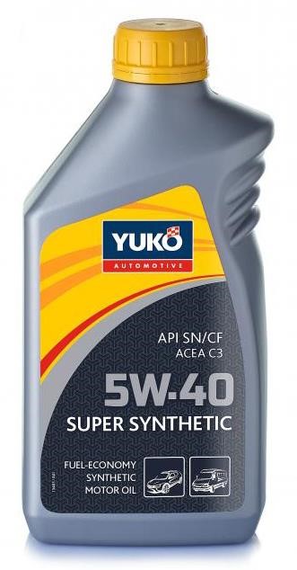 Yuko 4820070245592 Engine oil Yuko Super Synthetic 5W-40, 1L 4820070245592