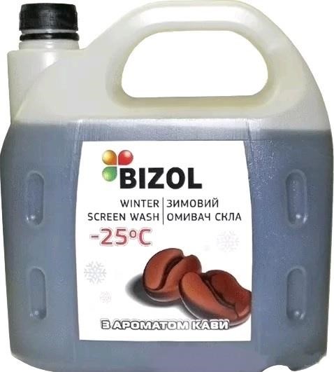 Bizol 1005 Winter windshield washer fluid, -25°C, Coffee, 4l 1005