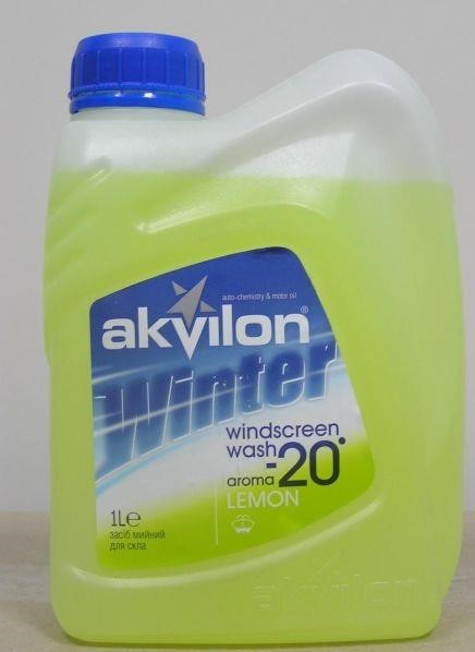 Akvilon 4820095200156 Winter windshield washer fluid, -20°C, Lemon, 1l 4820095200156
