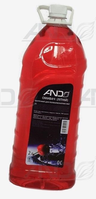 AND 20096002 Summer windshield washer fluid, Cherry, 2l 20096002