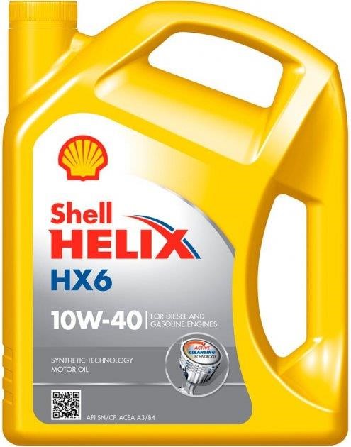 Shell 550053776 Engine oil Shell Helix HX6 10W-40, 4L 550053776