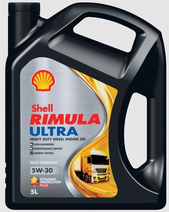 Shell 550054434 Engine oil SHELL HELIX RIMULA ULTRA 5W-30, API CF/CF-4, ACEA E6/E7/E9, 5L 550054434