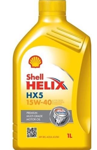 Shell 550046277 Engine oil Shell Helix HX5 15W-40, 1L 550046277