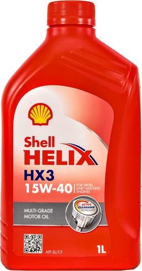 Shell 550039969 Engine oil Shell Helix HX3 15W-40, 1L 550039969