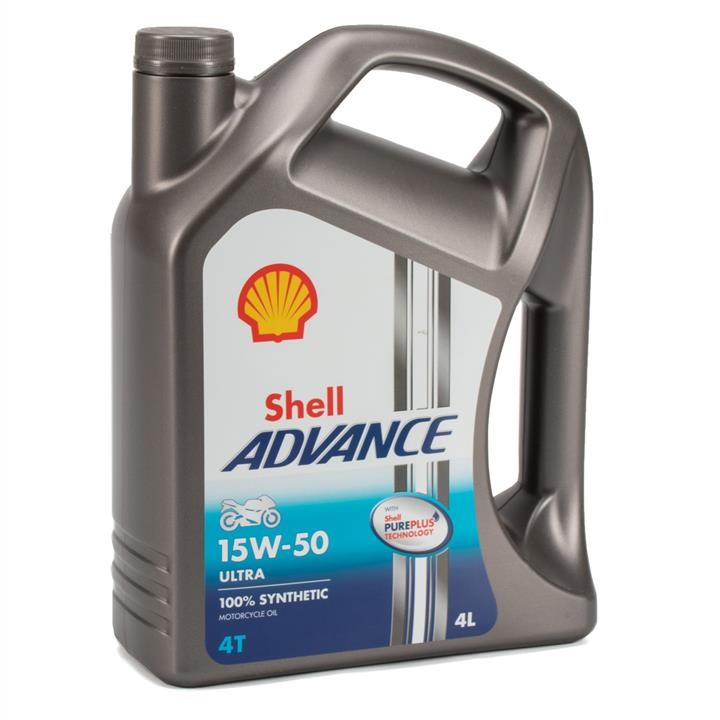 Shell 550030045 Engine oil Shell Advance 4T 15W-50 JASO MA-2, API SN, 4 L. 550030045
