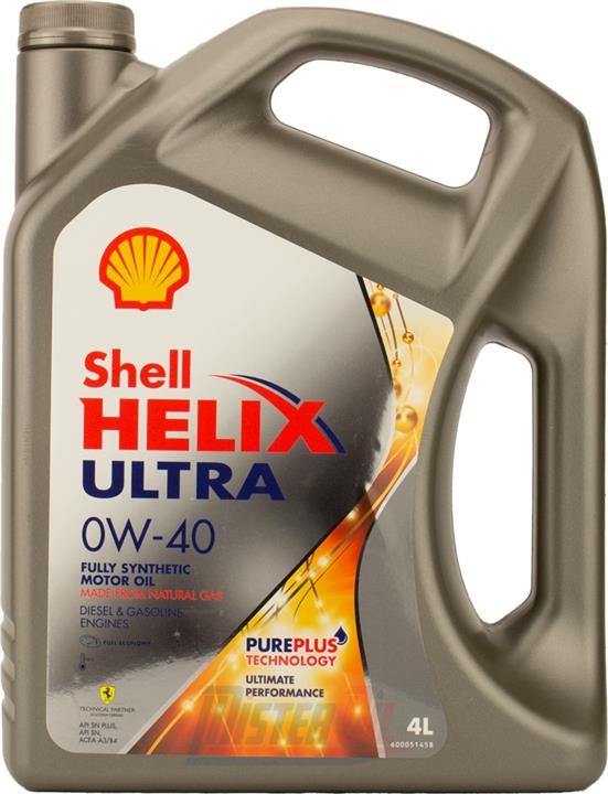 Shell 550046282 Engine oil Shell Helix Ultra 0W-40, 4L 550046282