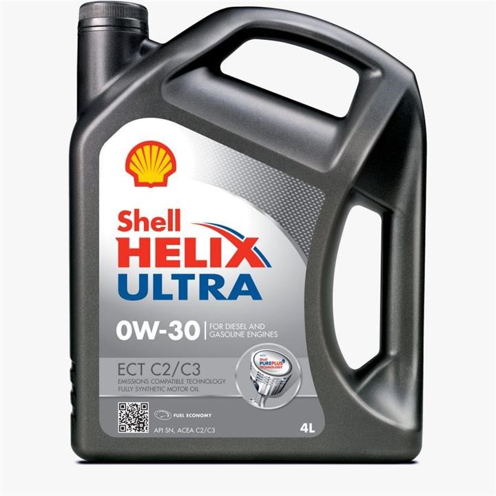 Shell 550046306 Engine oil Shell Helix Ultra ECT 0W-30, 4L 550046306