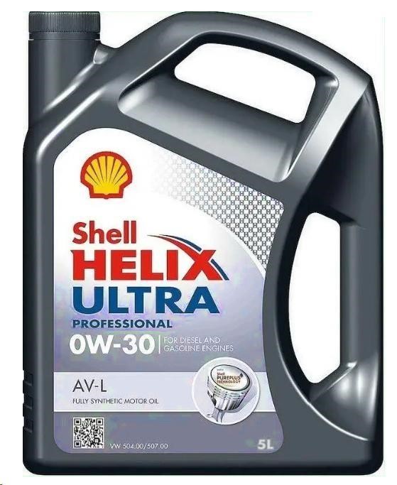 Shell 550046304 Engine oil Shell Helix Ultra Professional AV-L 0W-30, 5L 550046304