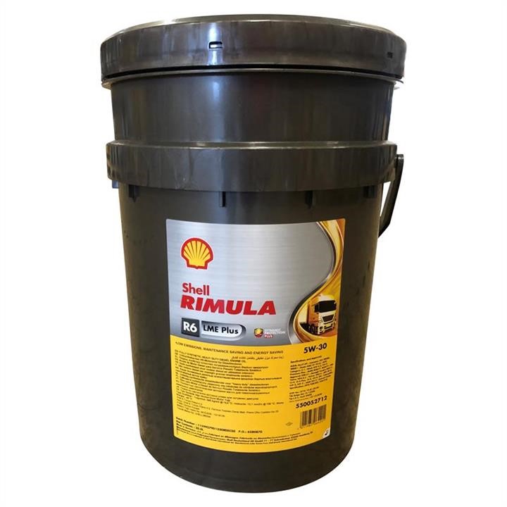 Shell 550052712 Engine oil Shell Rimula R6LME 5W-30, 20 l 550052712