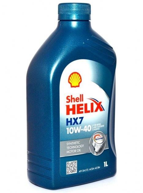 Shell 550040312 Engine oil Shell Helix HX7 10W-40, 1L 550040312