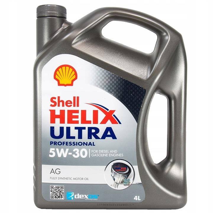 Shell 550040559 Engine oil Shell Helix Ultra Professional AG 5W-30, 4L 550040559