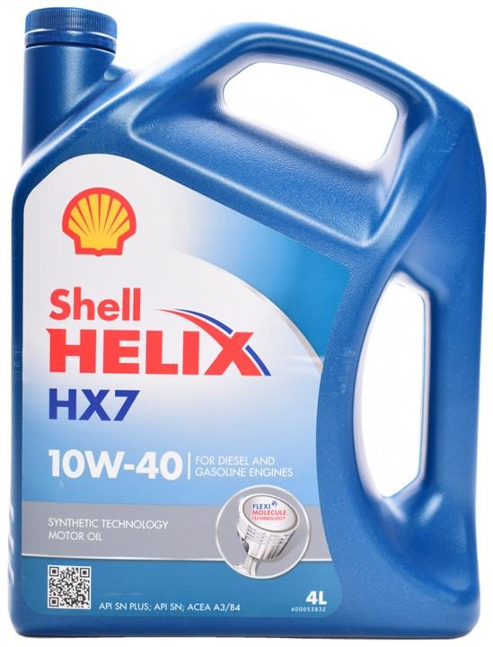 Shell 550040289 Engine oil Shell Helix HX7 10W-40, 4L 550040289