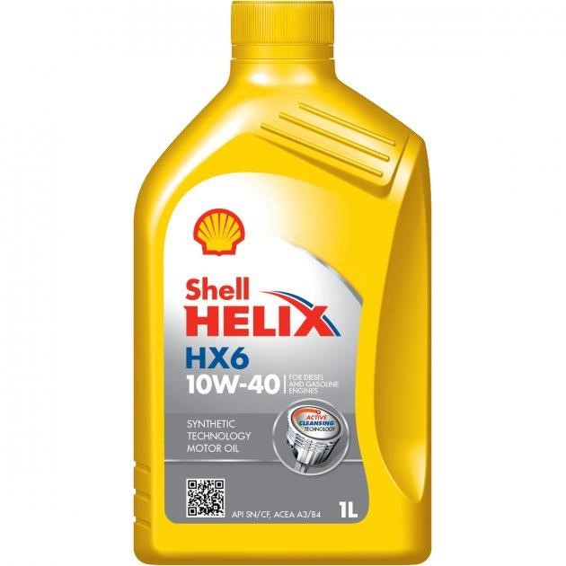 Shell 550039790 Engine oil Shell Helix HX6 10W-40, 1L 550039790