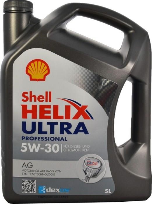 Shell 550046301 Engine oil Shell Helix Ultra Professional AG 5W-30, 5L 550046301