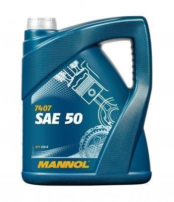 Mannol MN7407-5 Motor oil MANNOL 7407 SAE 50 API CH-4, 5 l MN74075