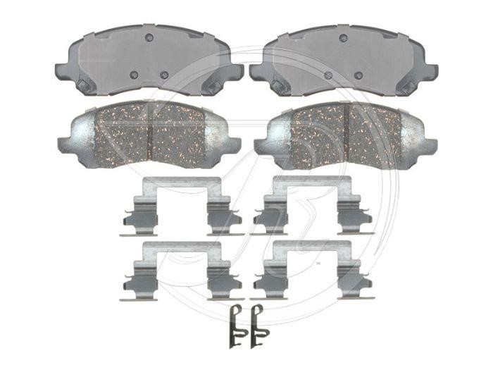 Raybestos PGD1285C Front disc brake pads, set PGD1285C