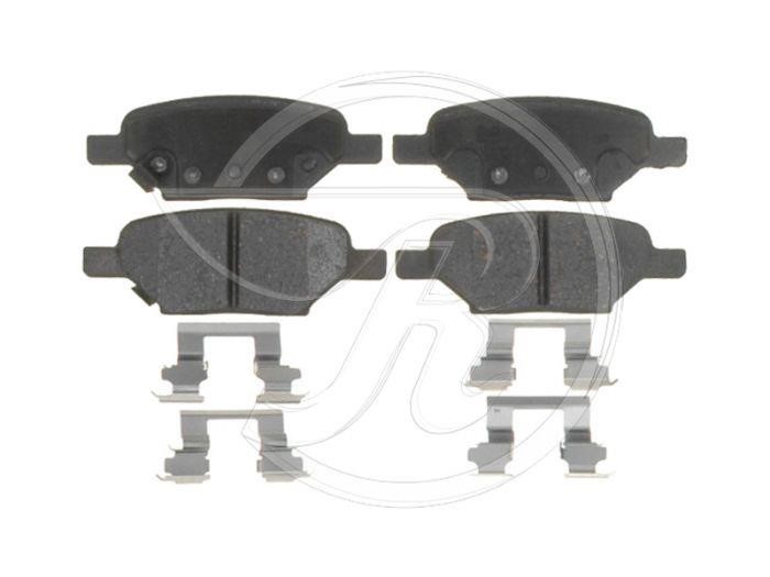 Raybestos PGD1033C Rear disc brake pads, set PGD1033C