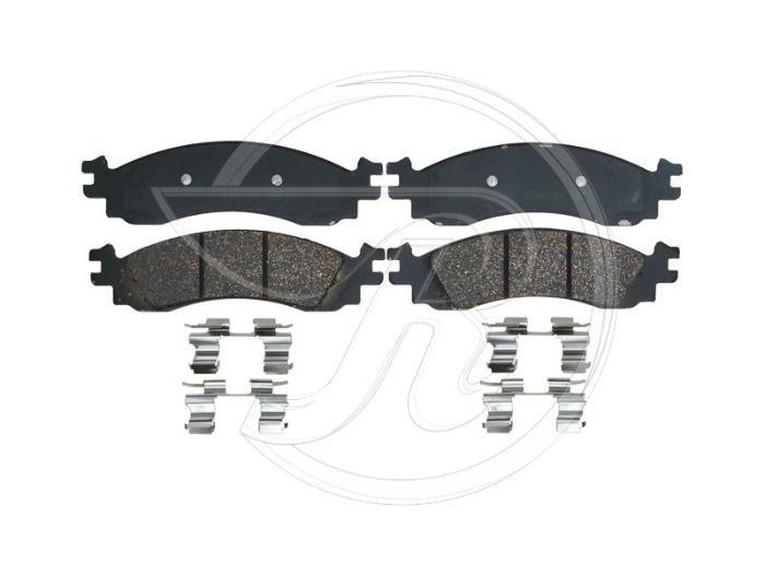 Raybestos PGD1158C Front disc brake pads, set PGD1158C