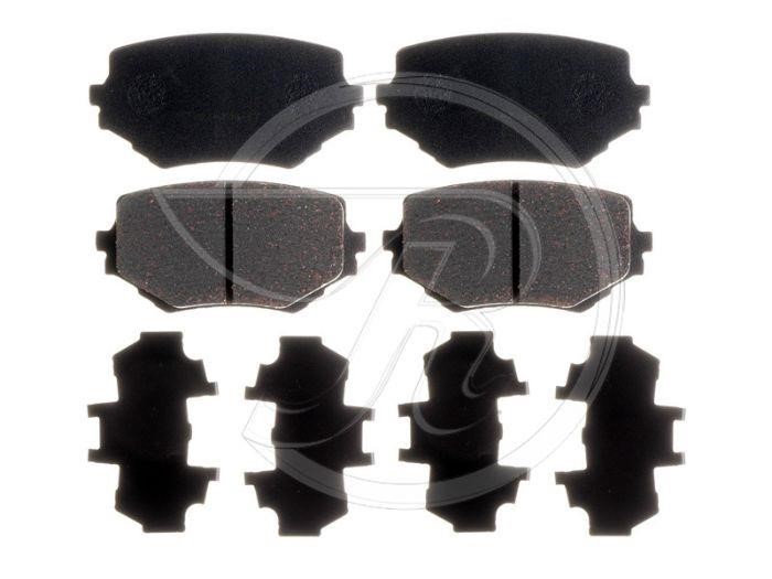 Raybestos PGD680C Front disc brake pads, set PGD680C