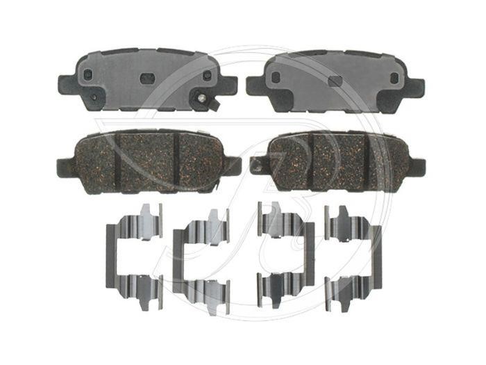 Raybestos PGD1288C Front disc brake pads, set PGD1288C