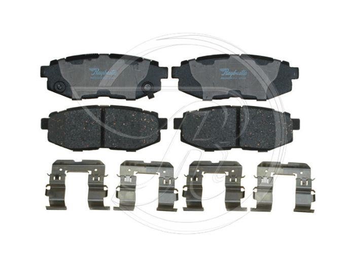 Raybestos PGD1124C Rear disc brake pads, set PGD1124C