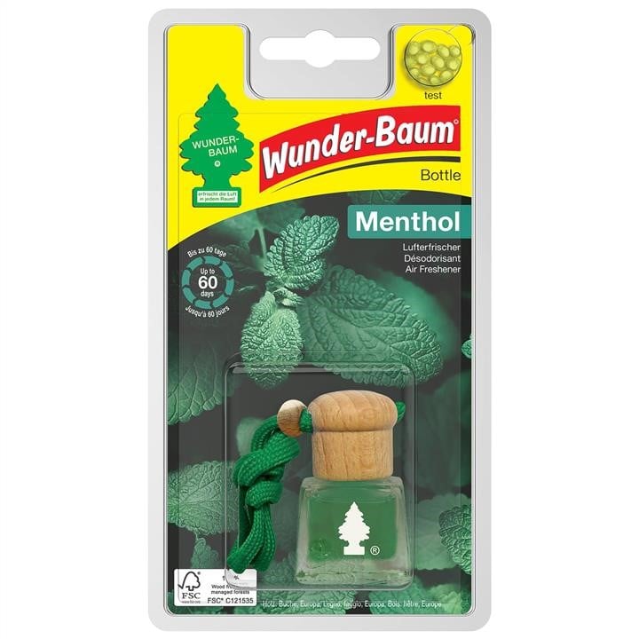 7612720831999 Wunder-Baum Air freshener "Menthol", 4,5 ml