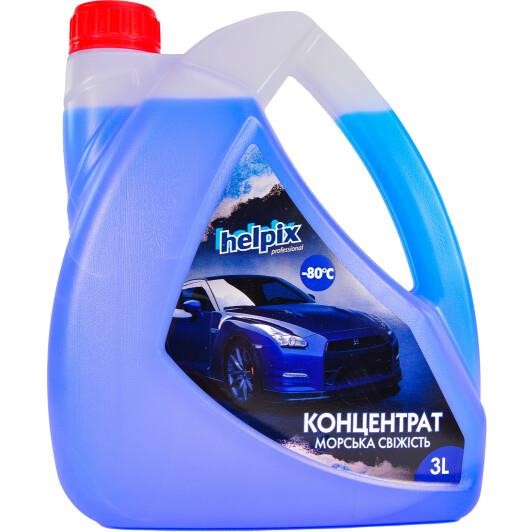 Helpix 4823075801299 Winter windshield washer fluid, concentrate, -80°C, Sea freshness, 3l 4823075801299