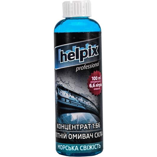 Helpix 4823075802852 Summer windshield washer fluid, concentrate, 1:66, Sea freshness, 0,1l 4823075802852