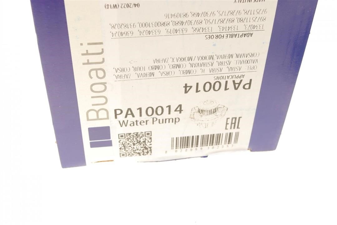 Bugatti Water pump – price 149 PLN