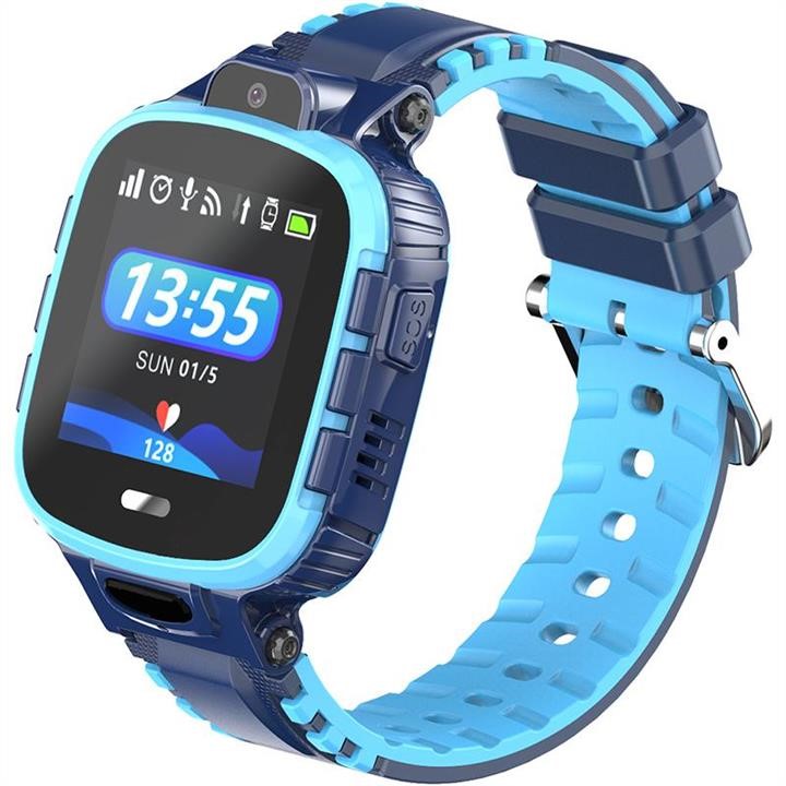 Gelius 00000074405 Children's smart watch with GPS tracker Gelius Pro GP-PK001 (PRO KID) Blue (12 months) 00000074405
