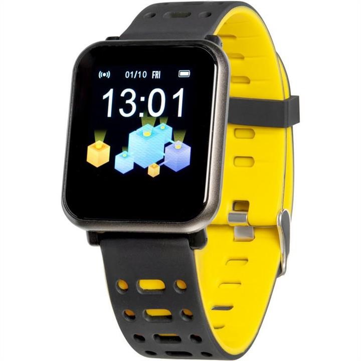 Gelius 00000077630 Smart Watch Gelius Pro GP-CP11 Plus (AMAZWATCH 2020) (IP68) Black/Yellow 00000077630