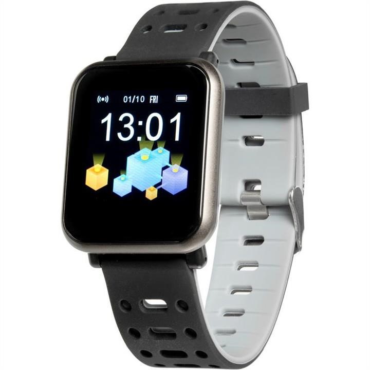 Gelius 00000077628 Smart Watch Gelius Pro GP-CP11 Plus (AMAZWATCH 2020) (IP68) Black/Grey 00000077628