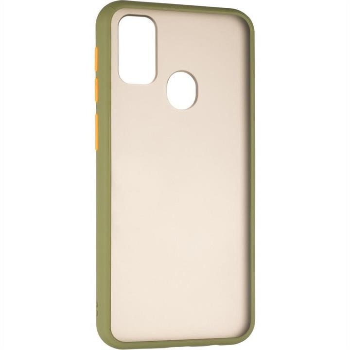 Gelius 00000081305 Gelius Bumper Mat Case for Samsung M307 (M30s)/M215 (M21) Green 00000081305