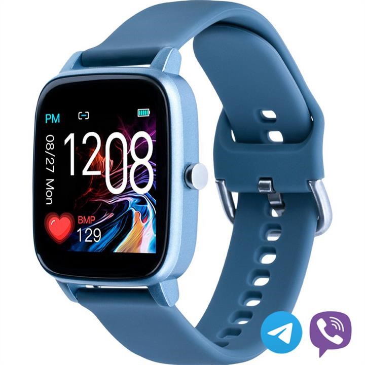 Gelius 00000081395 Smart Watch Gelius Pro iHealth (IP67) Midnight Blue (12 months) 00000081395