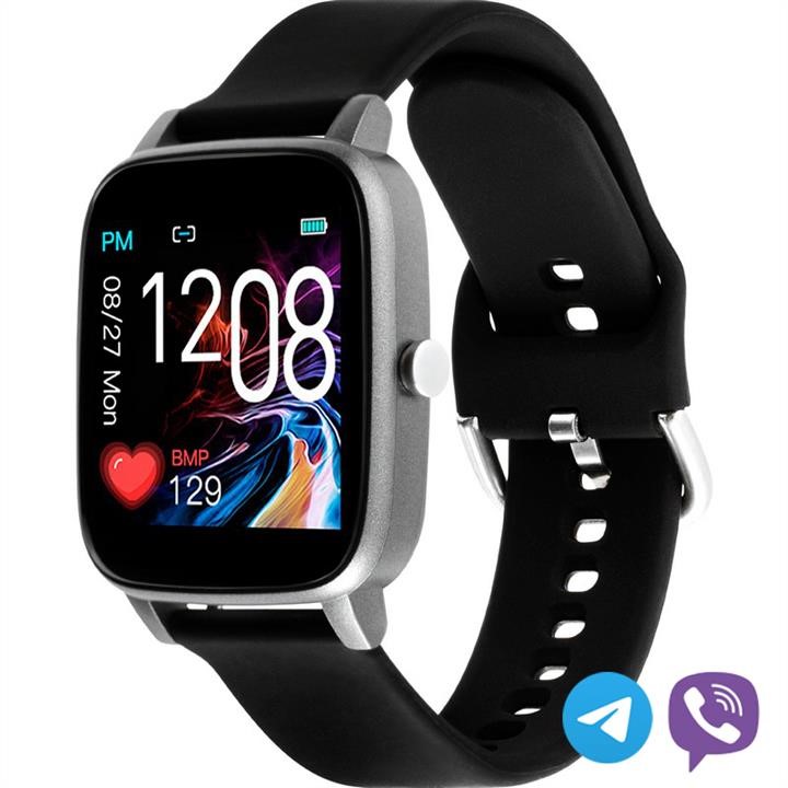 Gelius 00000081396 Smart Watch Gelius Pro iHealth (IP67) Black (12 months) 00000081396