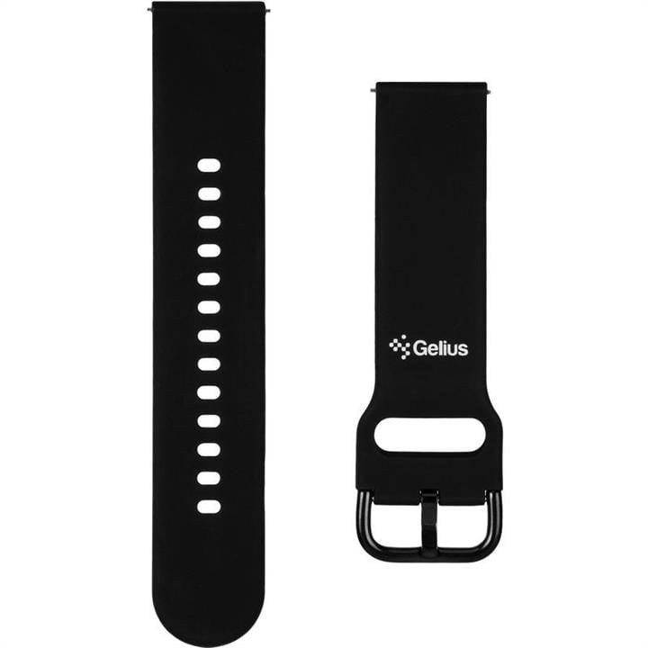 Gelius 00000082274 Strap for Smart Watch Gelius Pro GP-SW001 (NEO 2020) (IP67) Black 00000082274