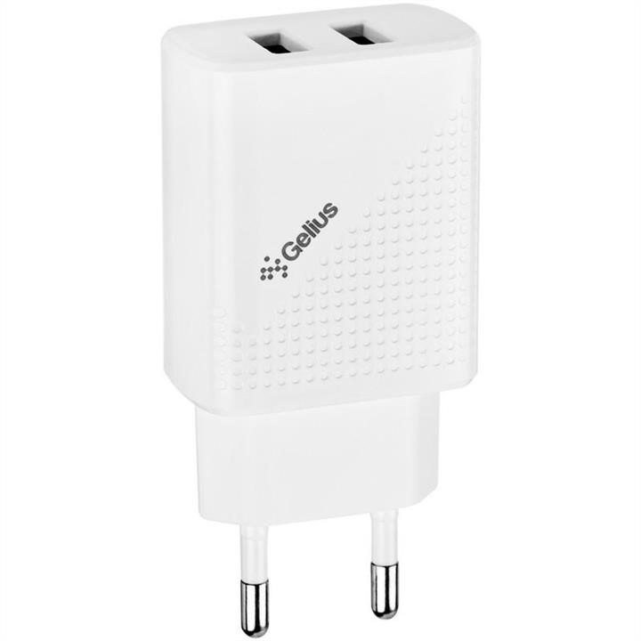 Gelius 00000082296 SZU Gelius Pro Vogue GP-HC011 2USB 2.4A White (12 months) 00000082296