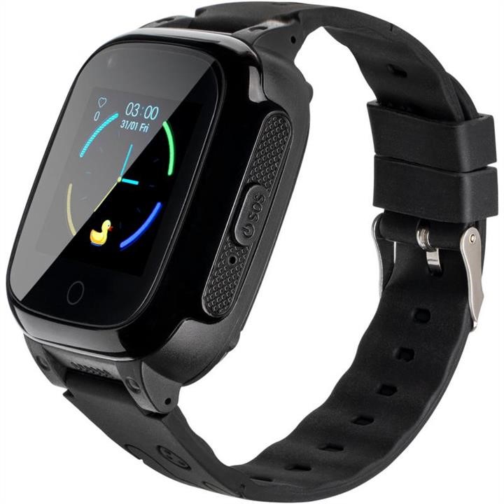 Gelius 00000082366 Children's smart watch with GPS tracker Gelius Pro Care GP-PK004 (LTE/VoLTE/Temperature control) Black (12 months) 00000082366