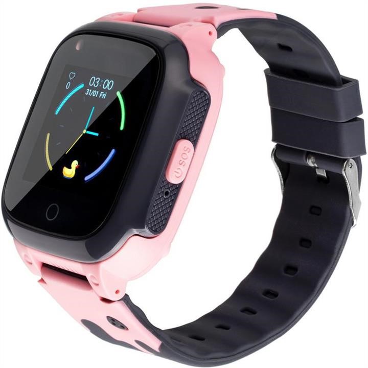Gelius 00000082367 Children's smart watch with GPS tracker Gelius Pro Care GP-PK004 (LTE/VoLTE/Temperature control) Pink (12 months) 00000082367