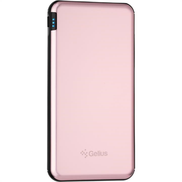 Gelius 00000082620 Additional battery Gelius Pro UltraThinSteel GP-PB10-210 10000mAh Pink (12 months) 00000082620
