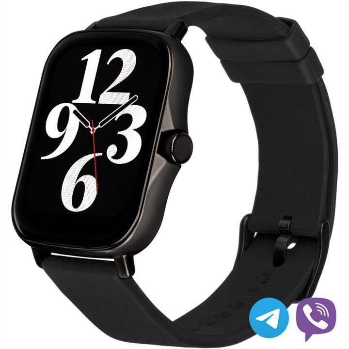Gelius 00000084885 Smart Watch Gelius Pro GP-SW003 (Amazwatch GT2 Lite) Black (12 months) 00000084885