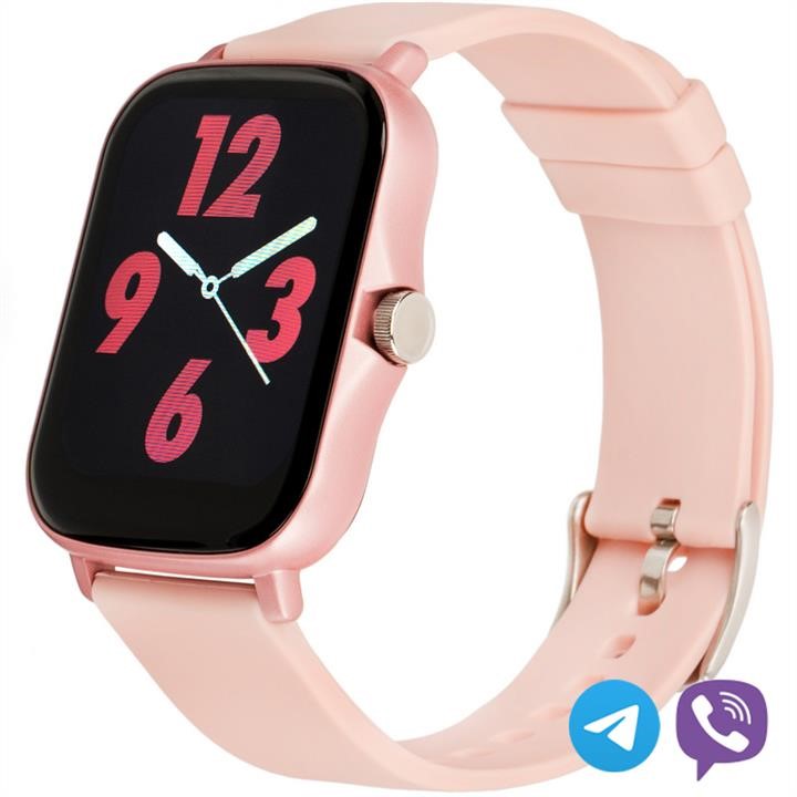 Gelius 00000084887 Smart Watch Gelius Pro GP-SW003 (Amazwatch GT2 Lite) Pink (12 months) 00000084887