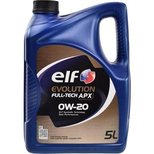 Elf 214238 Engine oil Elf Evolution Full-Tech APX 0W-20, 5L 214238