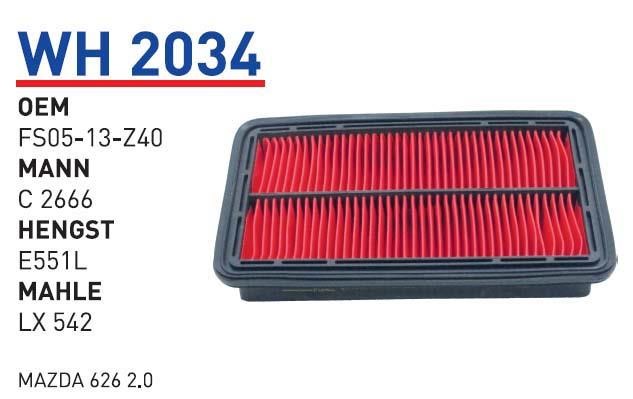 Wunder WH 2034 Air filter WH2034
